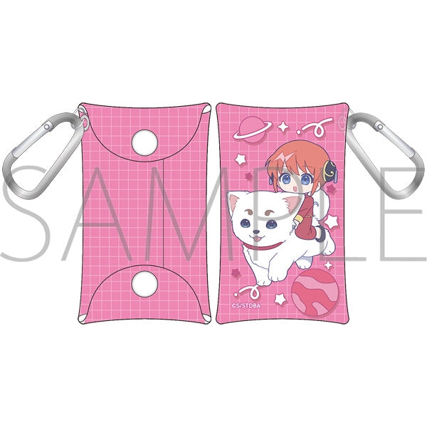 『銀魂』カラビナ付きポーチ/ぱすてるぽっぷ 神楽&定春