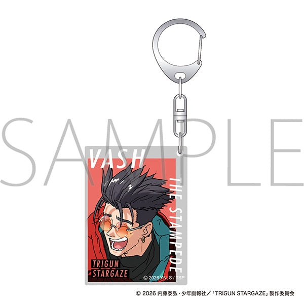 TRIGUN STARGAZE』アクリルキーホルダー/ヴァッシュ 完結記念ver
