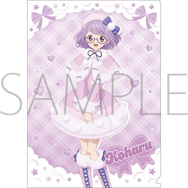 アイカツスターズ!』クリアファイル/七倉小春 Winter Boa Style ver