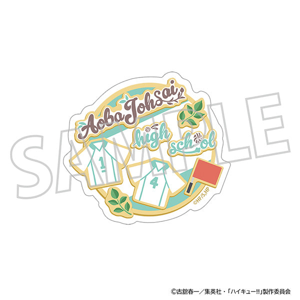 ハイキュー!!』切り絵シリーズVol.7 和紙風缶バッジ 星海光来 - Anime