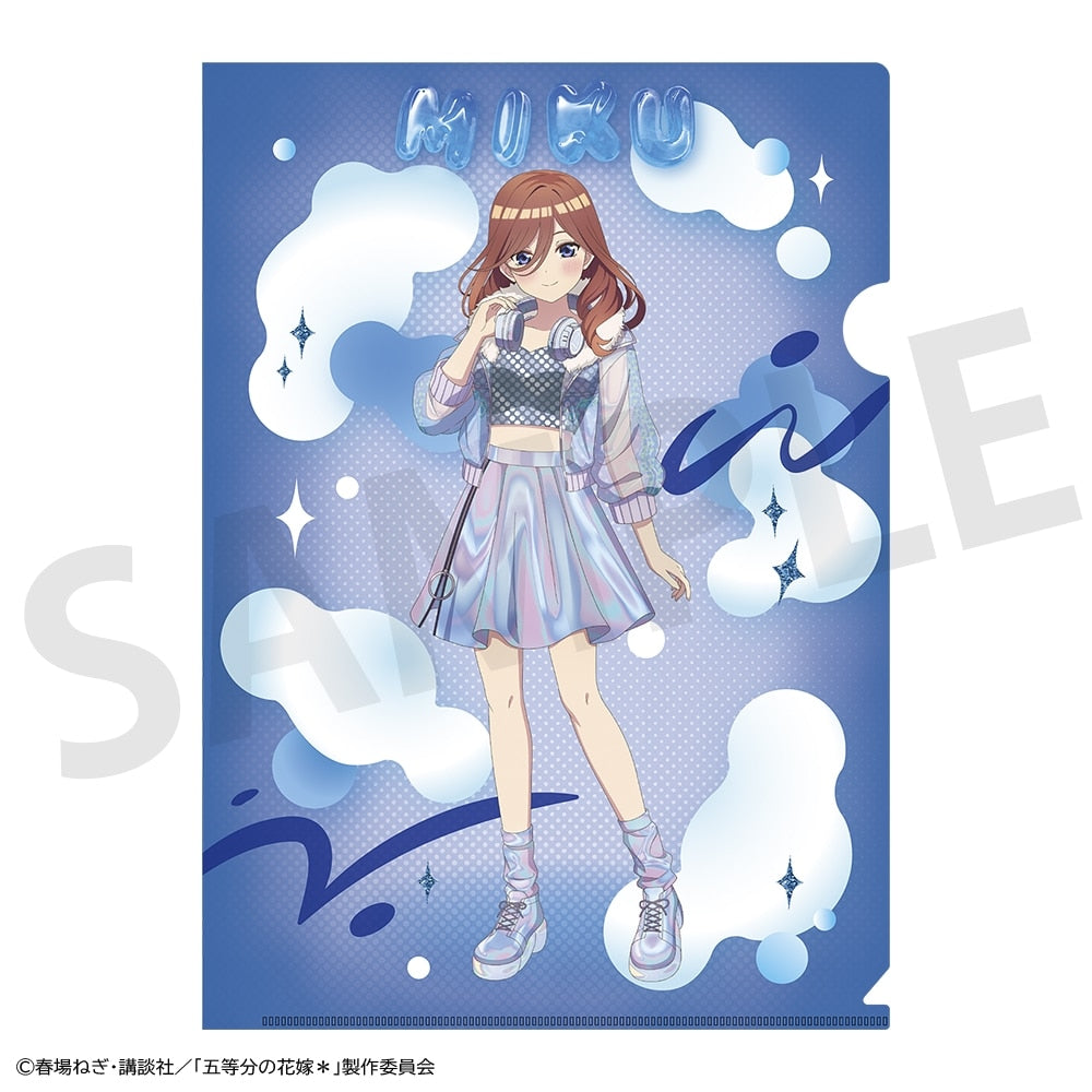 『五等分の花嫁*』A4クリアファイル Y3K 中野三玖