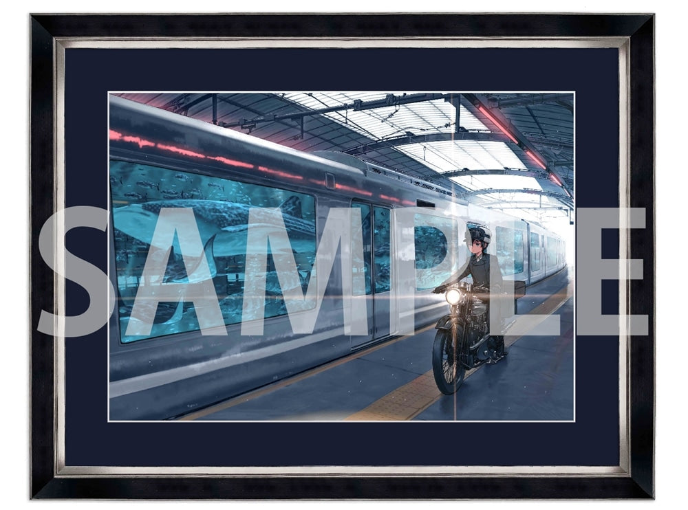 『キノの旅 the Beautiful World』25周年記念 B4キャラファイングラフ C 駅