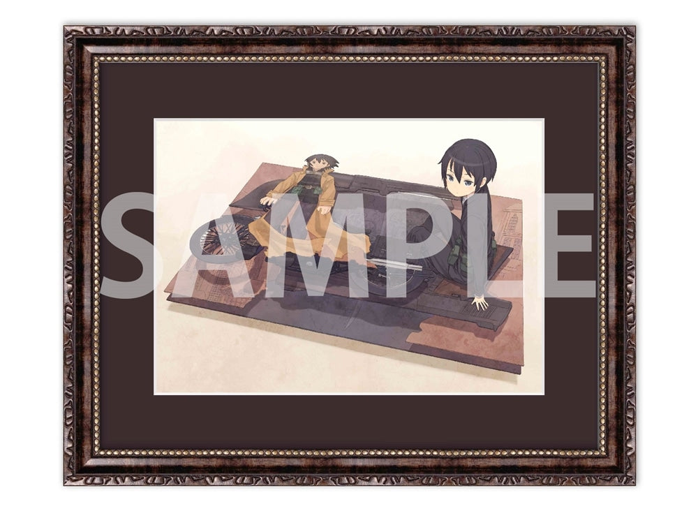 『キノの旅 the Beautiful World』25周年記念 A5キャラファイングラフ D 画集「noir」より