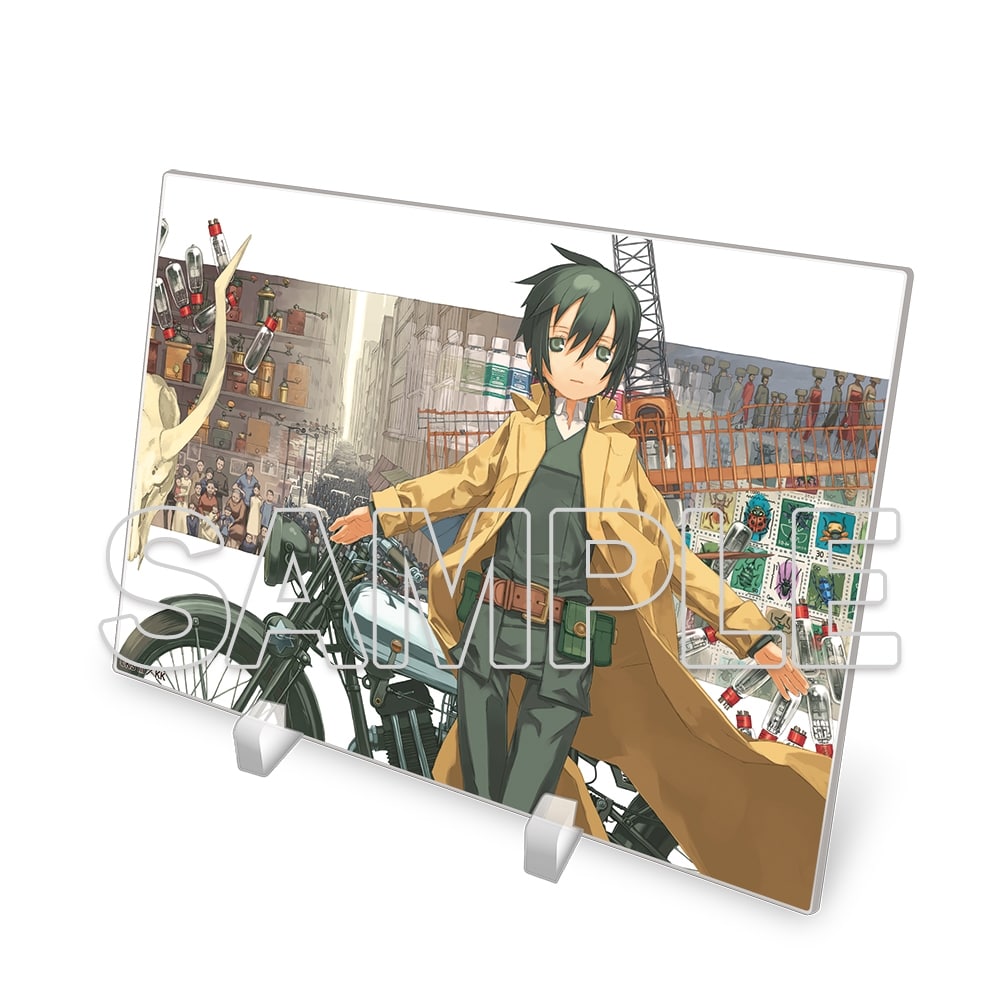 『キノの旅 the Beautiful World』25周年記念 アクリルイラストプレート F 2004年ポスター