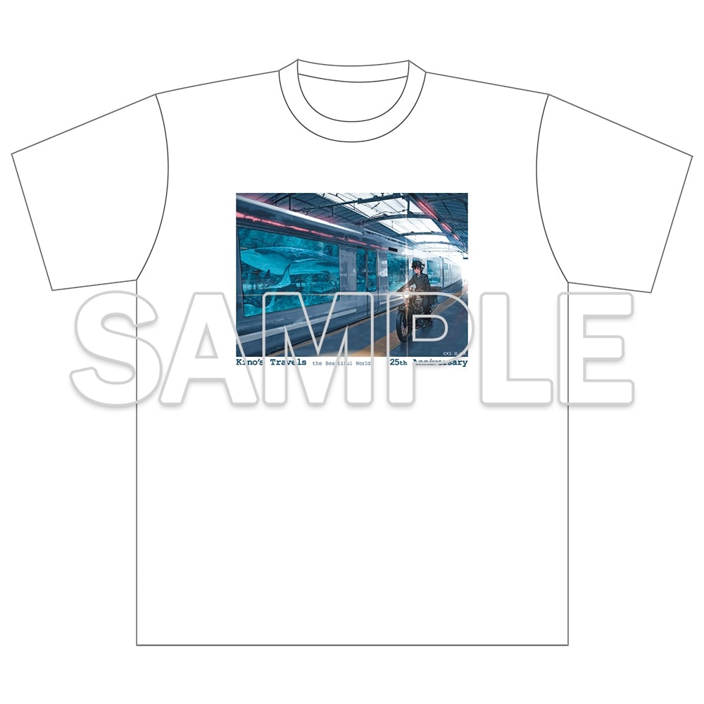 『キノの旅 the Beautiful World』25周年記念 Tシャツ B 駅 XLサイズ