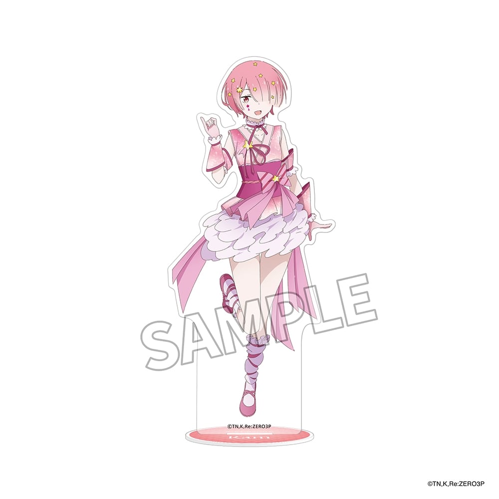 リゼロ　常夏のアクリルスタンドキーホルダー　ラム　新品未開封 Re:ゼロから始める異世界生活 でかぷにこれ！キーホルダー