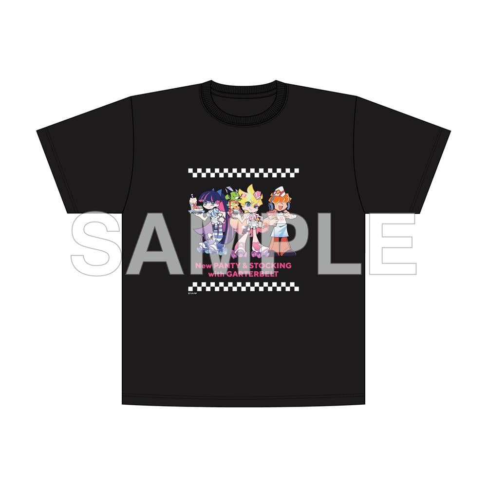 『New PANTY & STOCKING with GARTERBELT』Tシャツ アメリカンダイナー ver.