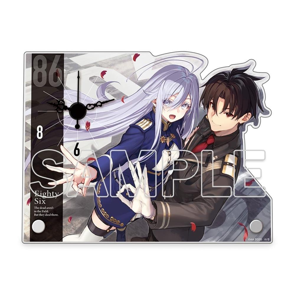 『86―エイティシックス―』8.6周年記念 アクリルクロック