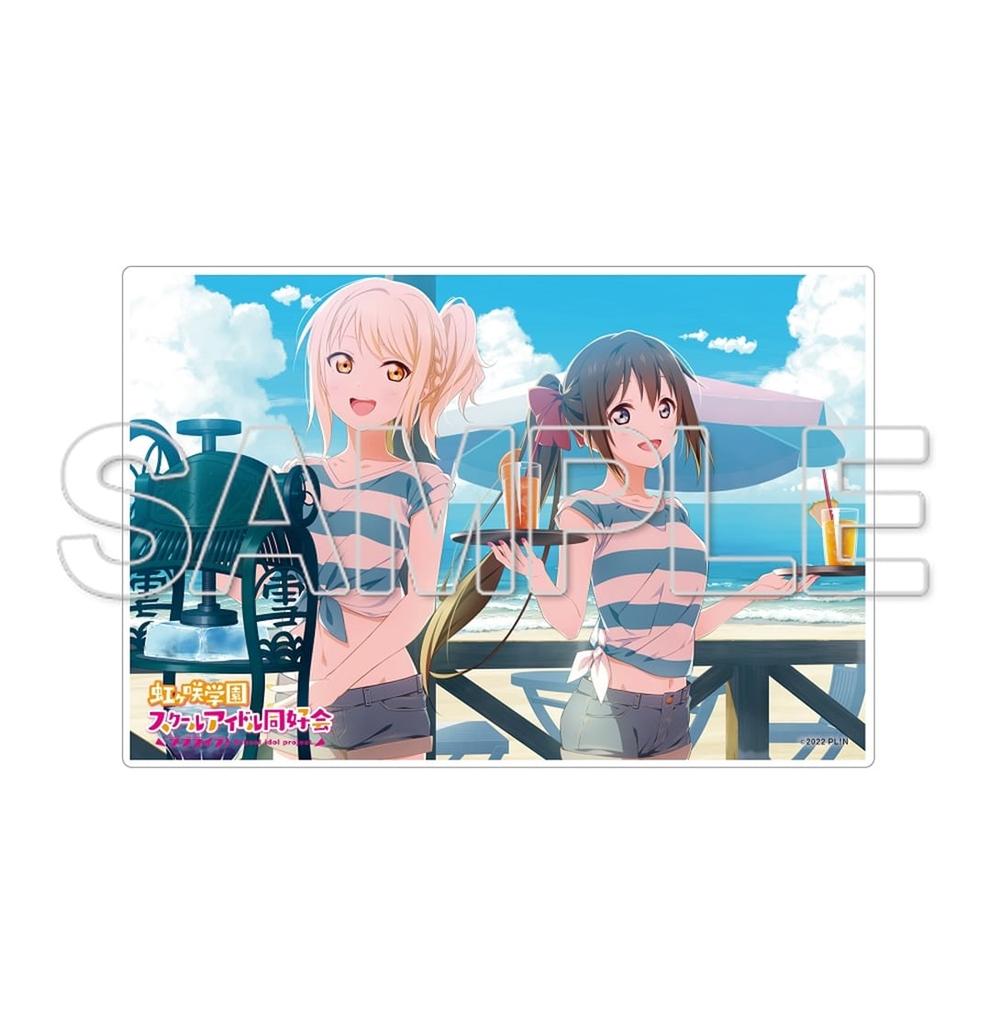 『ラブライブ!虹ヶ咲学園スクールアイドル同好会』ミニアクリルプレート しずく&愛[3]