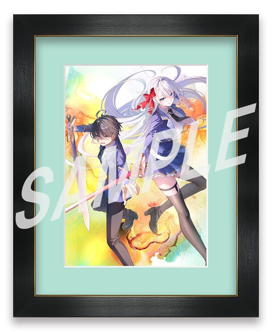 『ライトノベル展2025』A5キャラファイングラフ 聖剣学院の魔剣使い