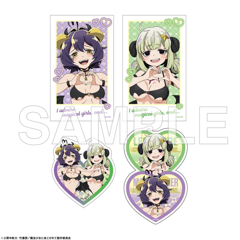 『魔法少女にあこがれて』ステッカーセット 小悪魔ビキニver.