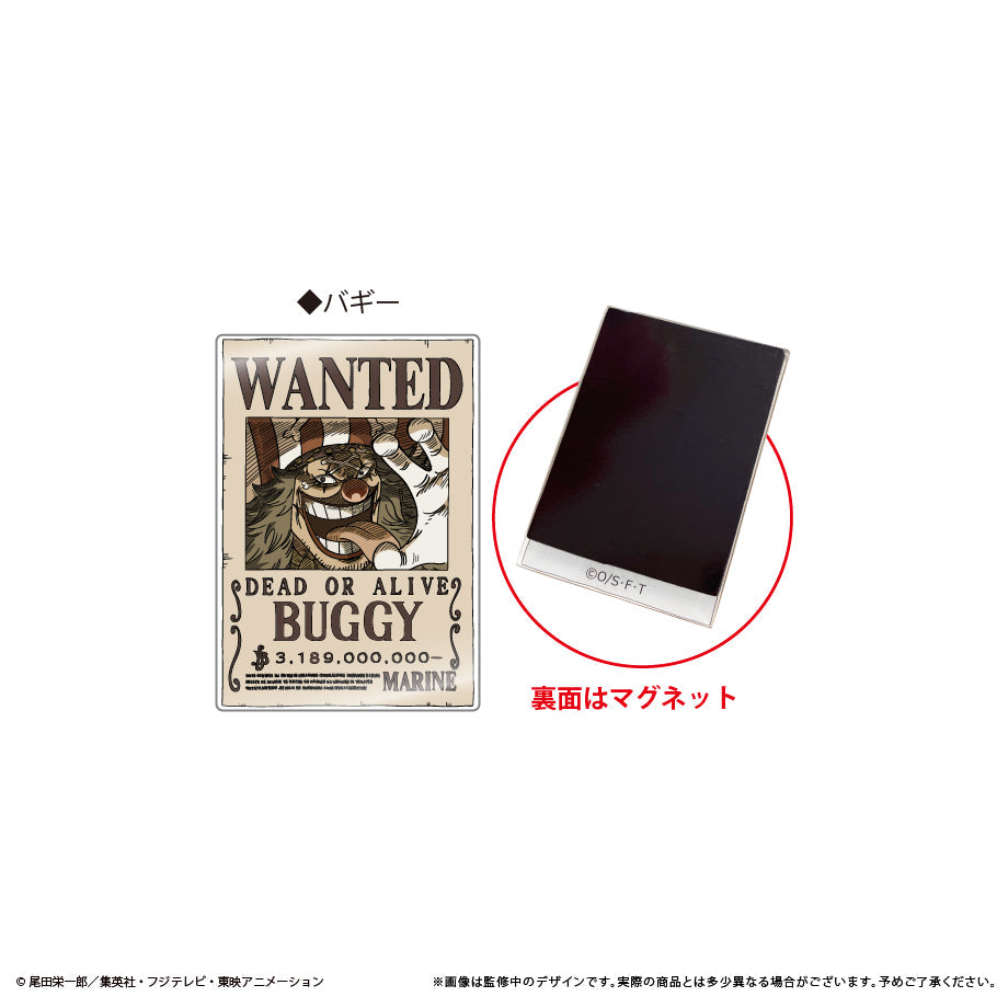『ONE PIECE』アクリル手配書マグネットvol.4 バギー