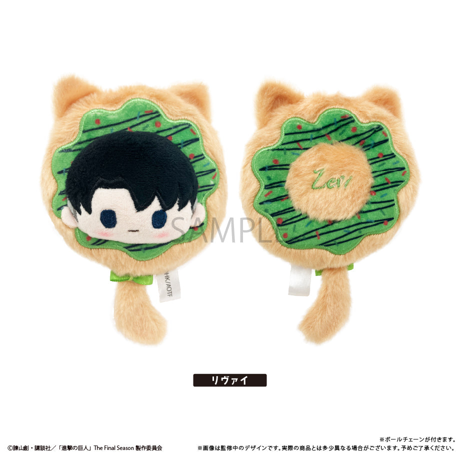 進撃の巨人』ドーナツたぴぬい リヴァイ – Anime Store JP