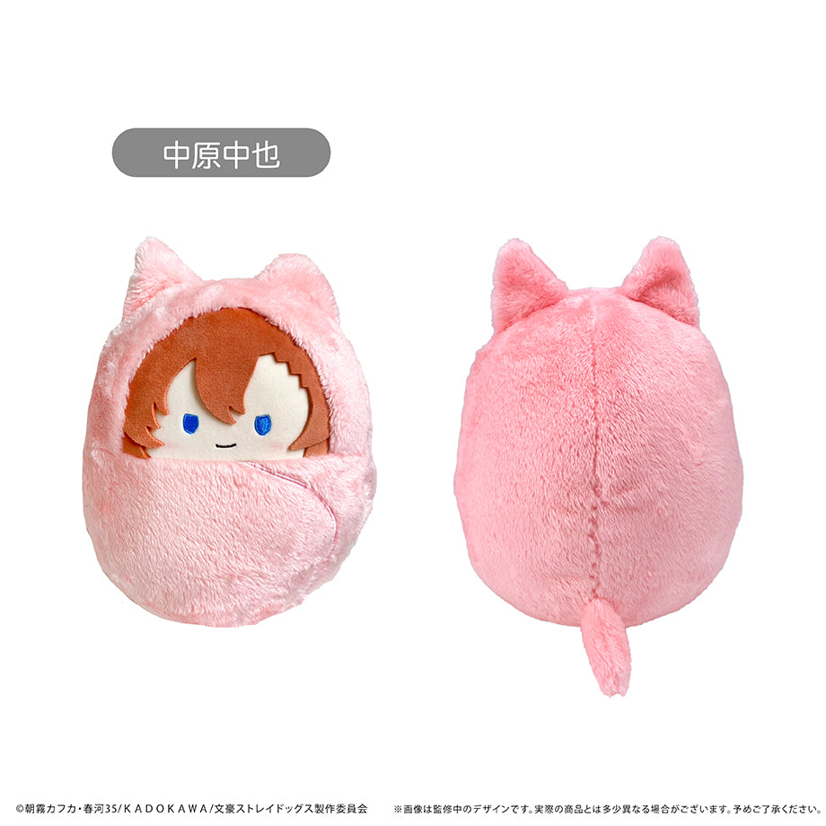 文豪ストレイドッグス AGF ぬいぐるみ オーナメント セット 文豪ストレイドッグス ぷちふわぬいぐるみ (4個セット
