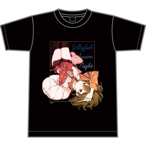 『夜のクラゲは泳げない』Tシャツ (まひる)