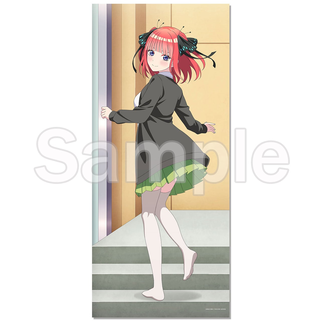 五等分の花嫁∽』【描き下ろし】BIGタペストリー 二乃(階段見返りVer