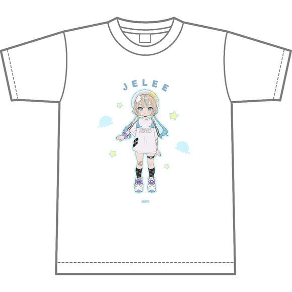 『夜のクラゲは泳げない』Tシャツ (JELEEちゃん)