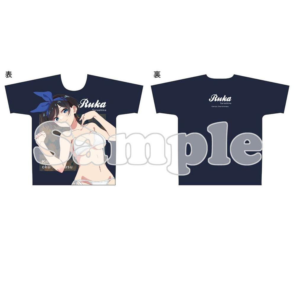 『彼女、お借りします第3期』フルグラフィックTシャツ 更科瑠夏