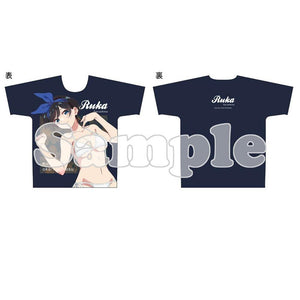 『彼女、お借りします第3期』フルグラフィックTシャツ 更科瑠夏