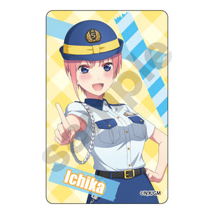 『映画 五等分の花嫁』Police style ICカードステッカー 中野一花