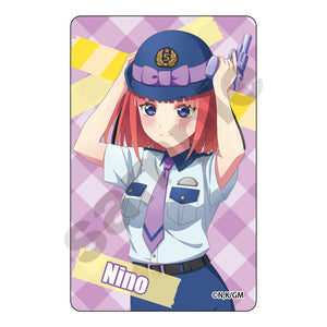 『映画 五等分の花嫁』Police style ICカードステッカー 中野二乃