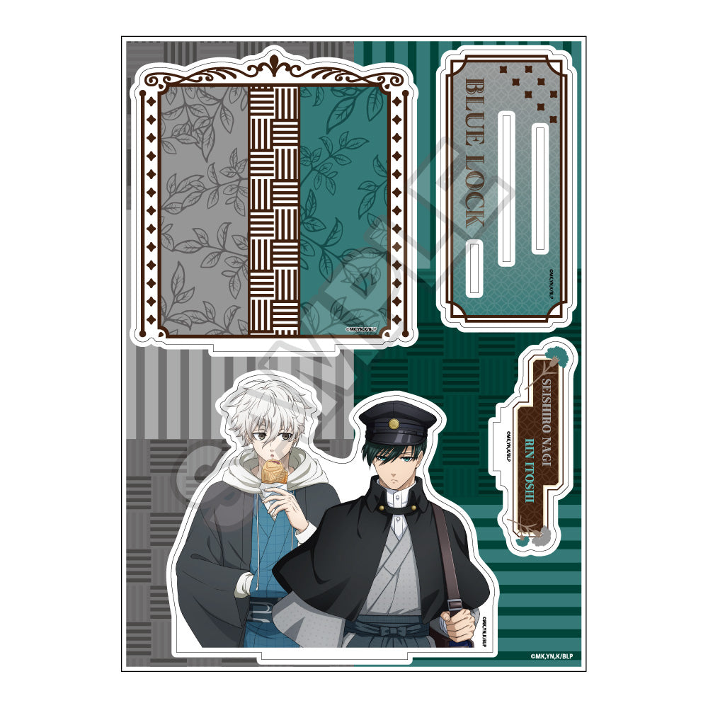 『ブルーロック』レトロモダン アクリルジオラマ 凪 誠士郎&糸師 凜【202505再販】