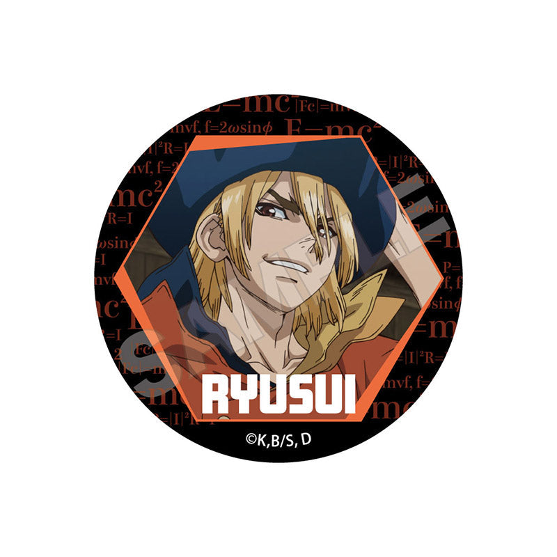 Dr.STONE 七海龍水 ソフマップ アニメガ 缶バッジ ② dr.stone ドクターストーン 七海龍水 バレンタイン 特典 缶