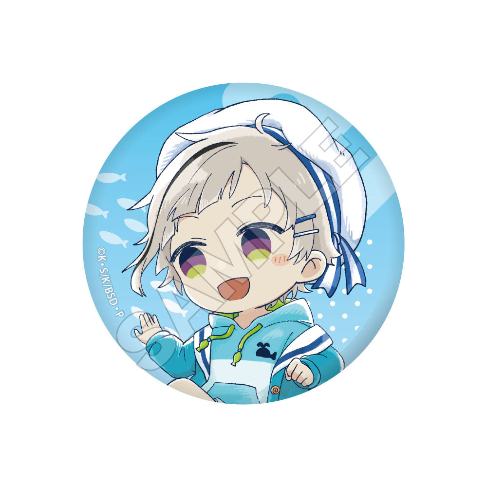 文豪ストレイドッグス』Sketchu! 水族館 缶バッジ 中島敦