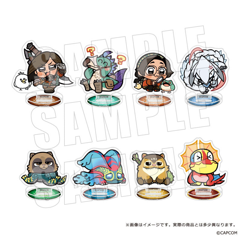 『モンスターハンターワイルズ×ぶくぶ』ちいさめアクリルスタンド Vol.1【BOX】