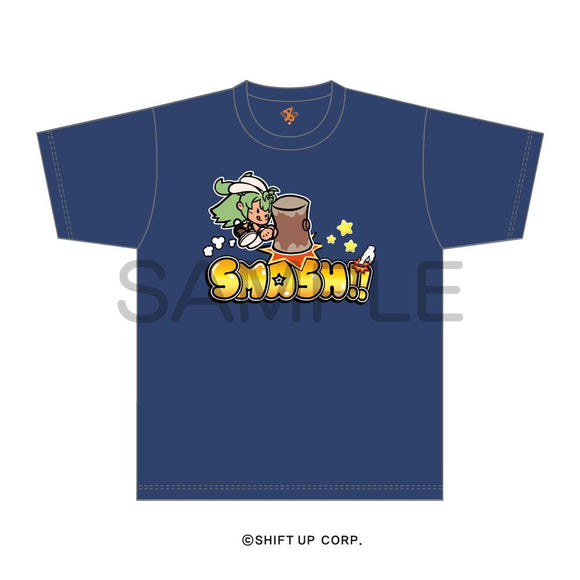 『勝利の女神:NIKKE』Tシャツ SMASH SODA! ネイビー サイズ S