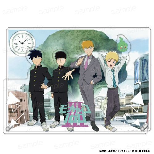 『モブサイコ100 III』アクリルジオラマ時計【A】【202602再販】