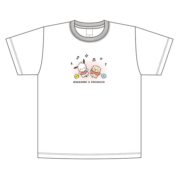 『しろたん×はぴだんぶい』Tシャツ ポチャッコ Mサイズ