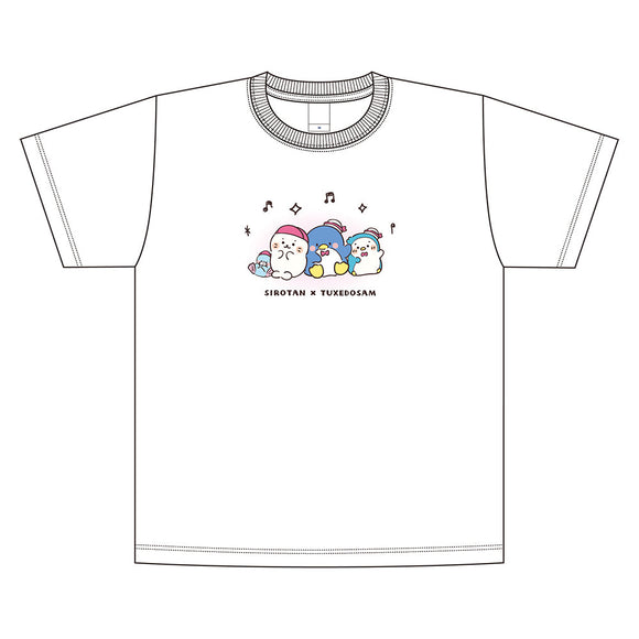 『しろたん×はぴだんぶい』Tシャツ タキシードサム Mサイズ