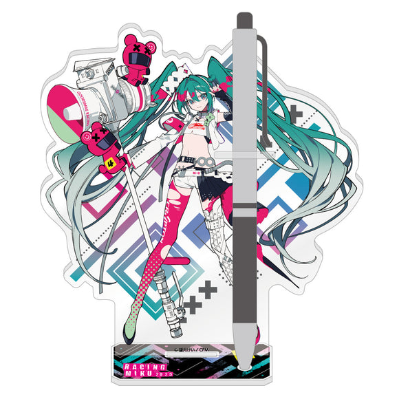 『初音ミク レーシングミク 2025Ver.』アクリルペンスタンド