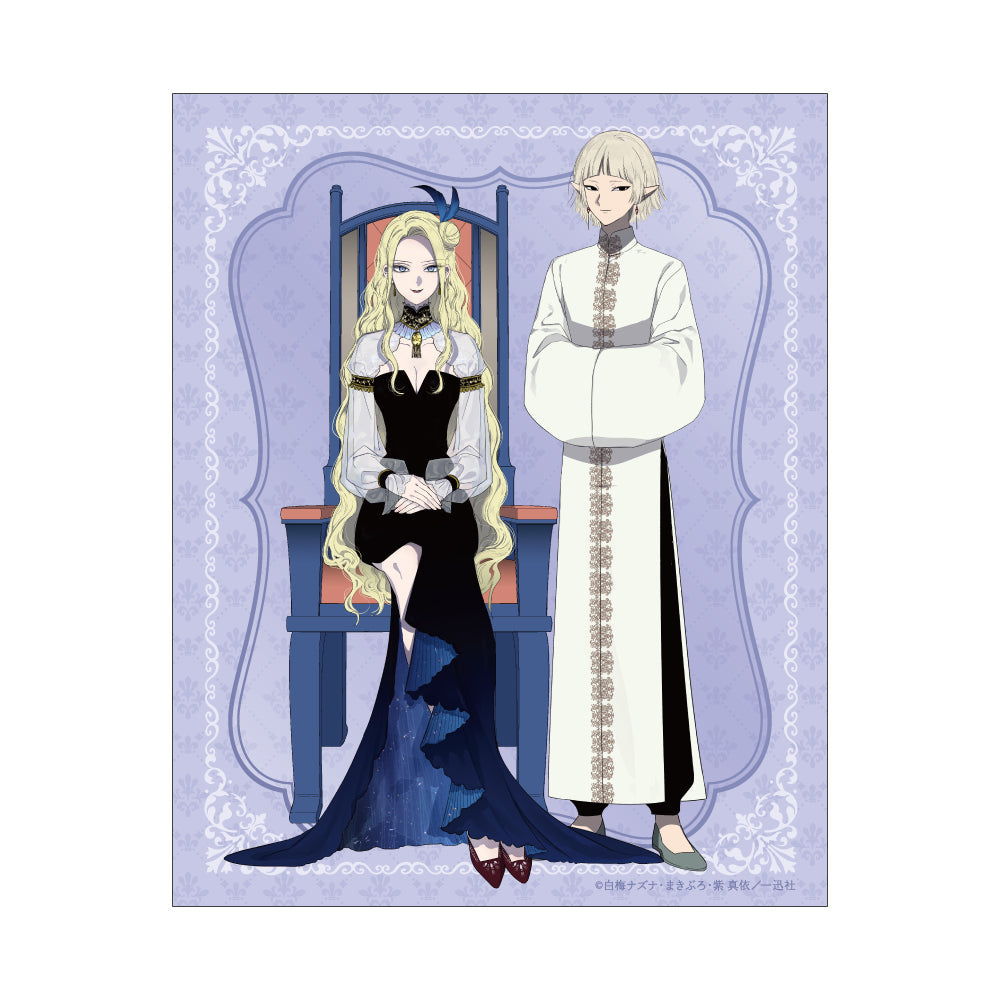 『悪役令嬢の中の人-断罪された転生者のため嘘つきヒロインに復讐いたします-』キャンバスアート レミリア&ソーン
