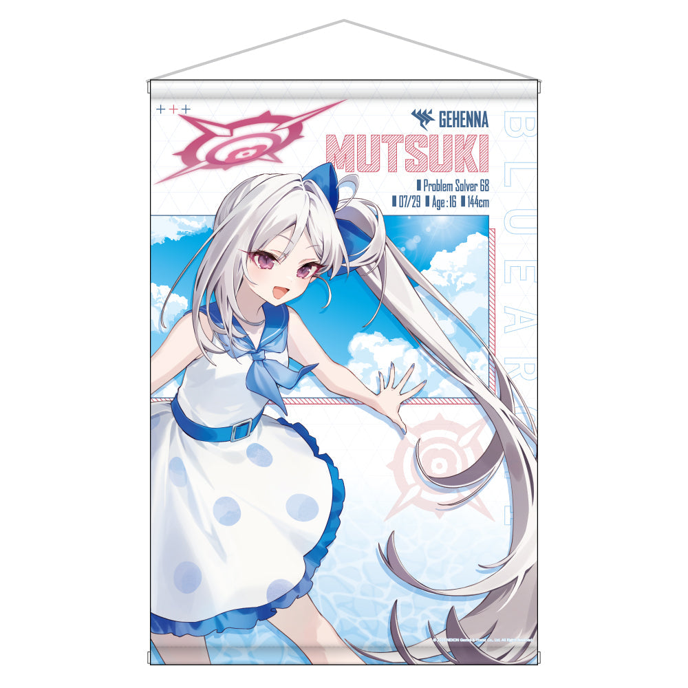 『ブルーアーカイブ -Blue Archive-』描き下ろしB2タペストリー 4.5th Anniversary POP UP STORE / ムツキ