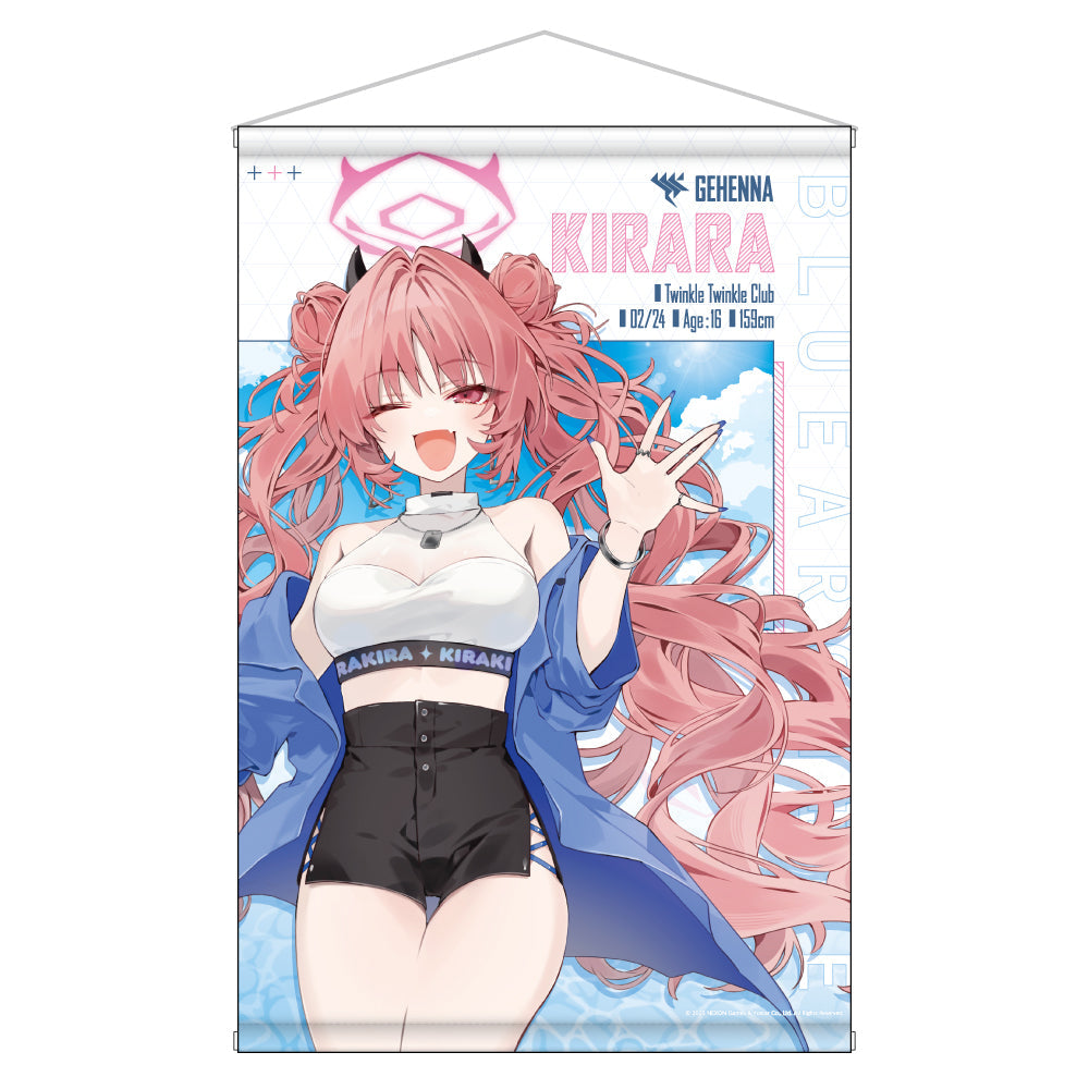 『ブルーアーカイブ -Blue Archive-』描き下ろしB2タペストリー 4.5th Anniversary POP UP STORE / キララ