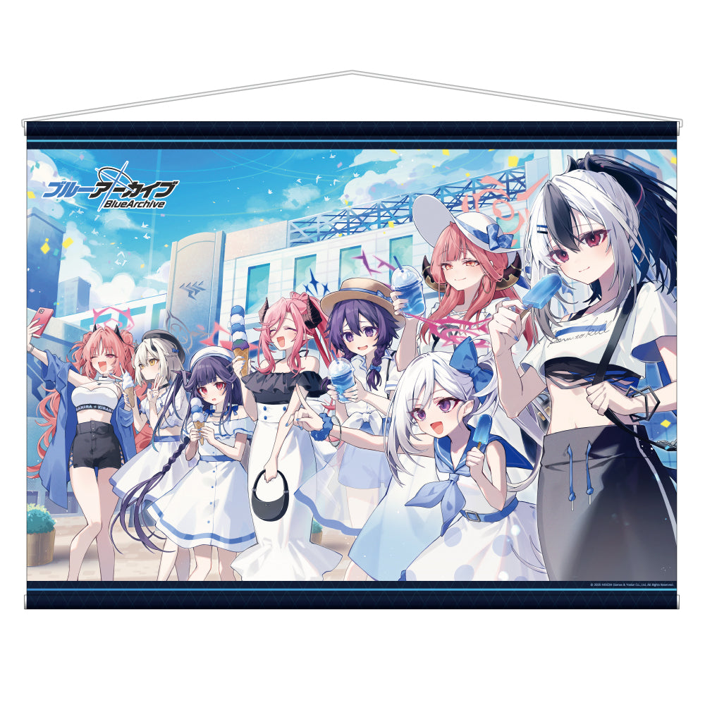 『ブルーアーカイブ -Blue Archive-』描き下ろしB1タペストリー 4.5th Anniversary POP UP STORE