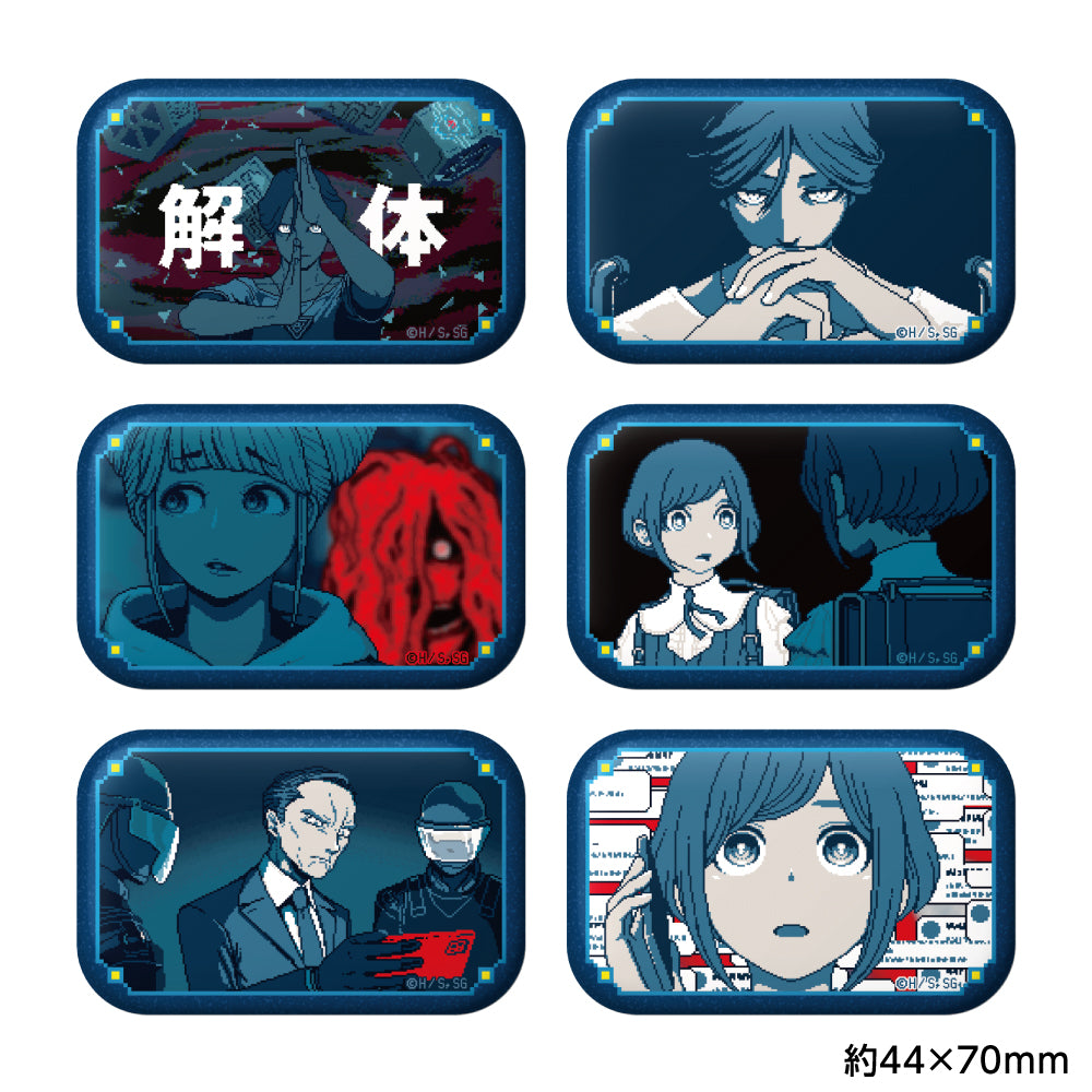 都市伝説解体センター』トレーディングスクエア缶バッジ【BOX