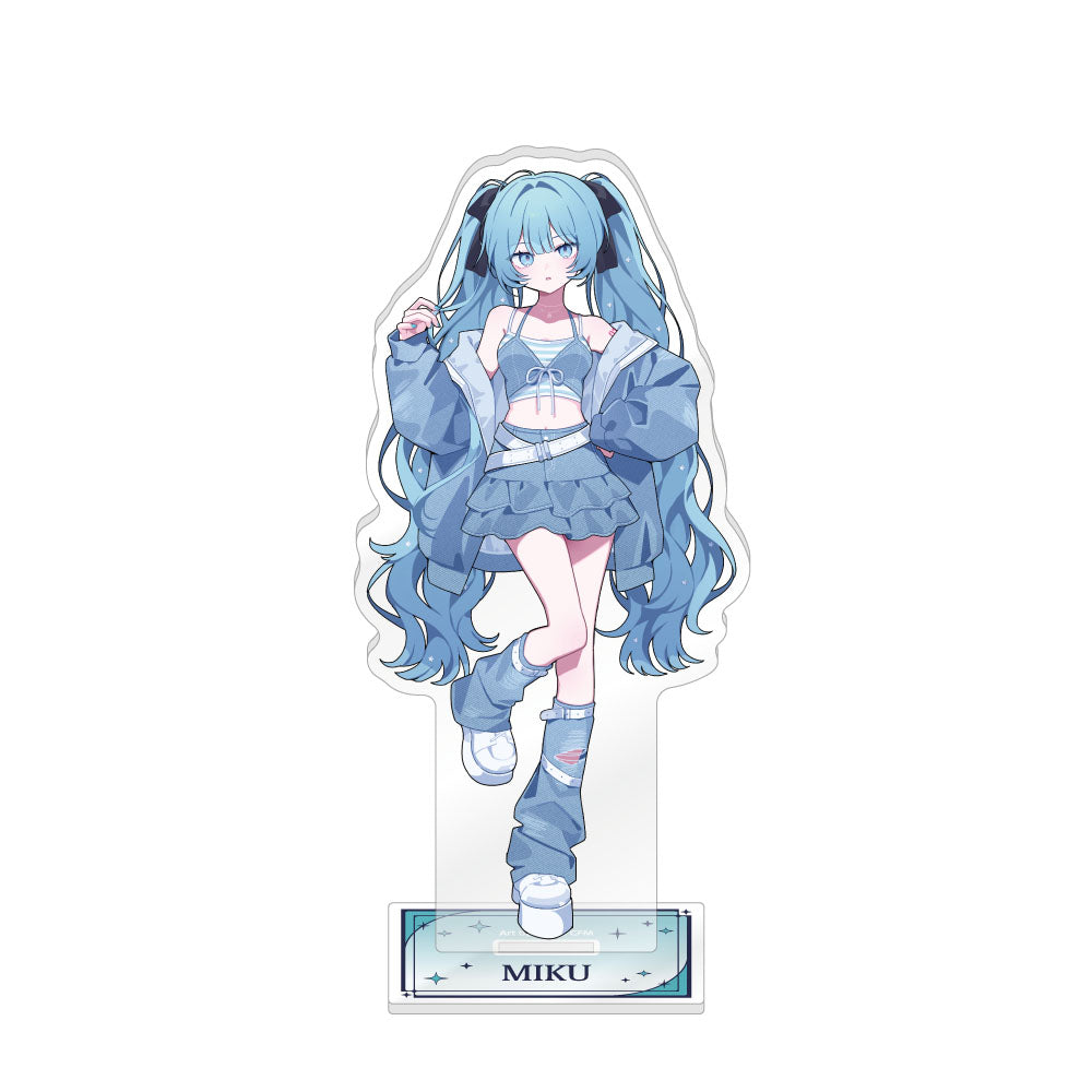 初音ミク×葛飾北斎』Rella グラフィックスケートボード 巡音ルカ