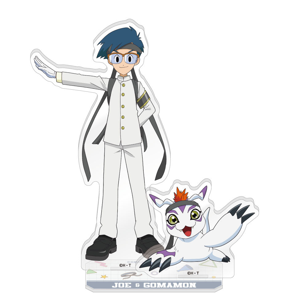 2点セット❣️デジモンアドベンチャー ジオラマスタンド アクリルスタンド デジモンアドベンチャー』ペアアクリルスタンド / 城戸丈&ゴマモン