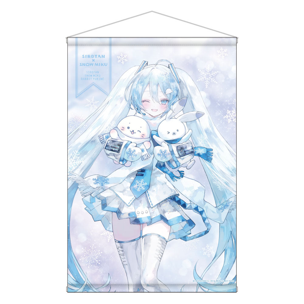 しろたん×雪ミク』B2タペストリー - Anime Store.JP