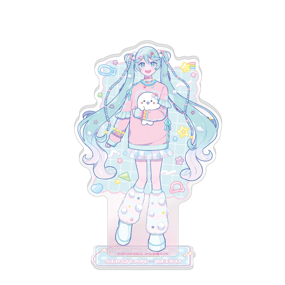葛飾北斎×初音ミク』iXima ダイカットアクリルスタンド 東海道江尻田子