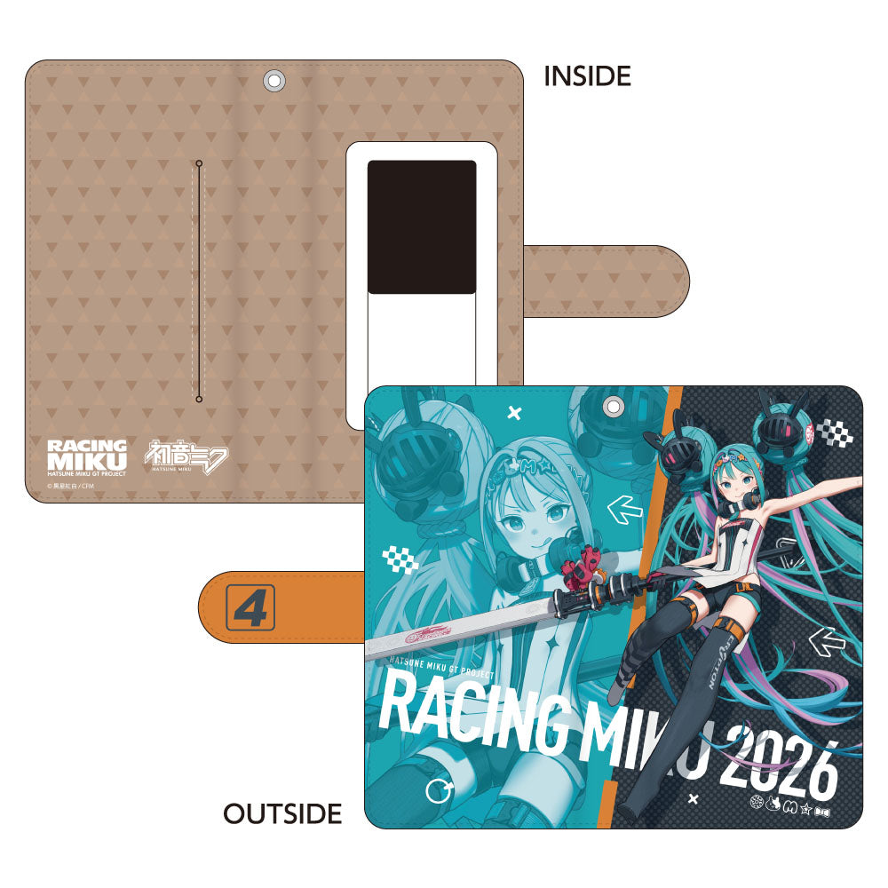 『レーシングミク 2026Ver.』手帳型スマートフォンケース vol.2