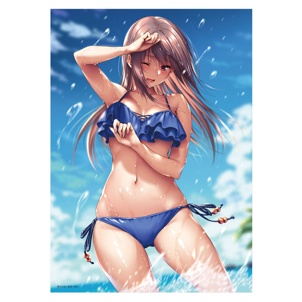 ピロ水】C98限定缶バッジ・「はにかみ彼女」水澄華実 まほ〜びん ピロ水】C98限定缶バッジ・「はにかみ彼女」水澄華実 まほ〜びん
