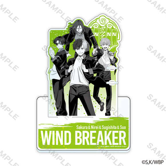 『WIND BREAKER』アクリルペンスタンド モノカラー (桜&楡井&楡井&蘇枋)