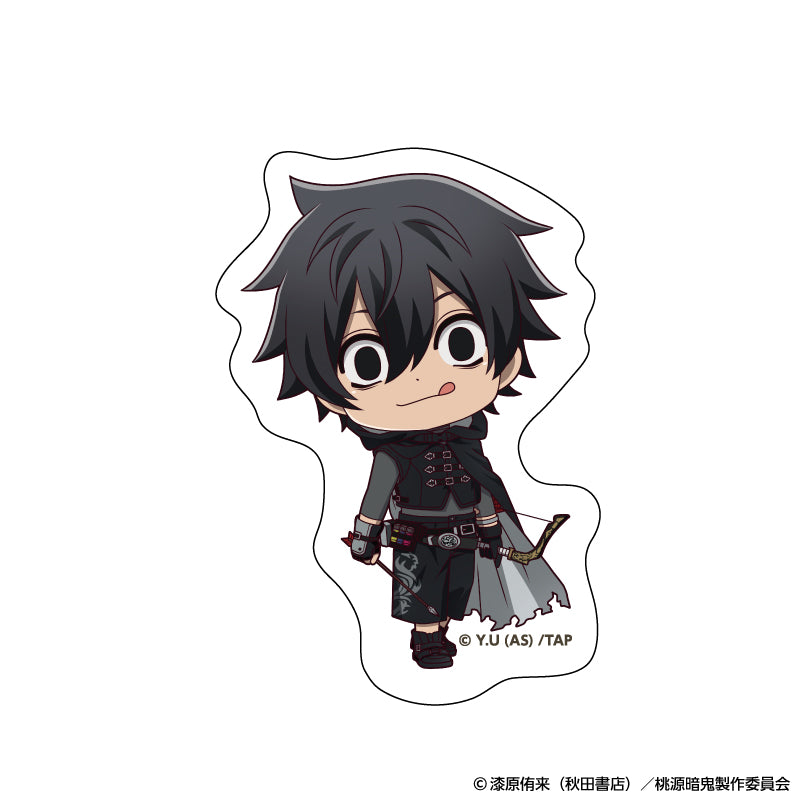 『桃源暗鬼』ダイカットステッカー 人狼デフォルメ (淀川 真澄)