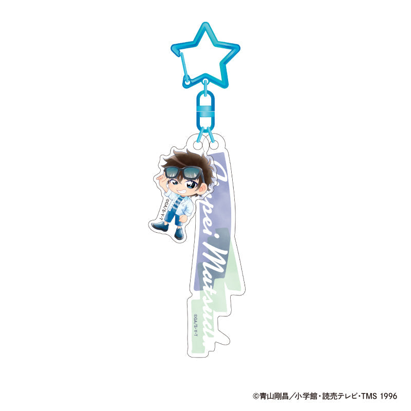『名探偵コナン』2連アクリルネームチャーム Seasideデフォルメ (松田 陣平)