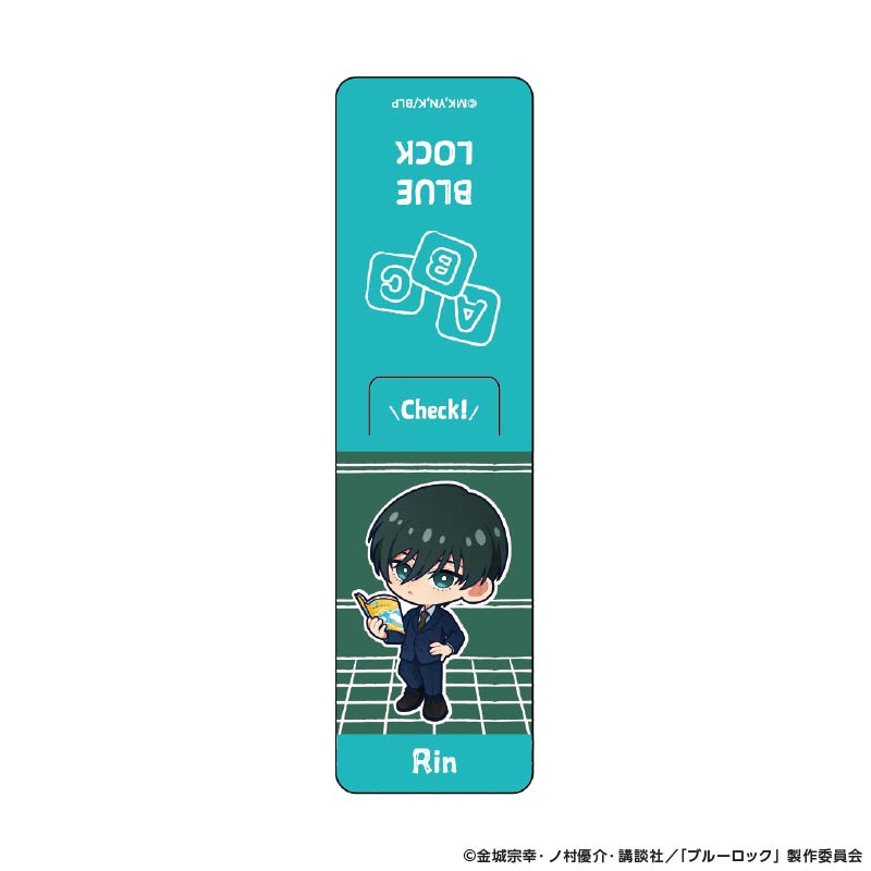 『ブルーロック』しおり型マグネット Studyデフォルメ (糸師 凛)