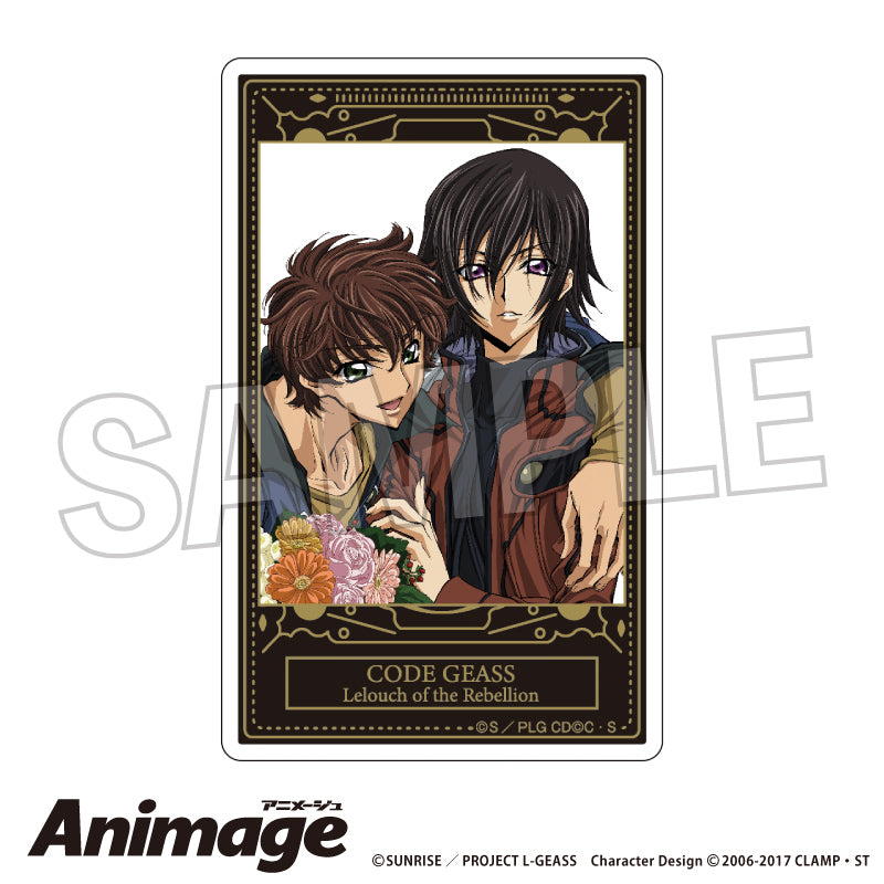 『コードギアス 反逆のルルーシュ』Animageアクリルカード A【202506再販】